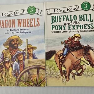 Harper Children's Books, I Can Read. Level 3, Reading Alone   Lot of 2